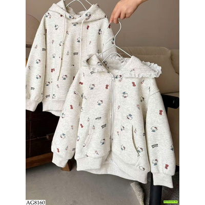 AG8160 ÁO NỈ MÈO KITTY BG