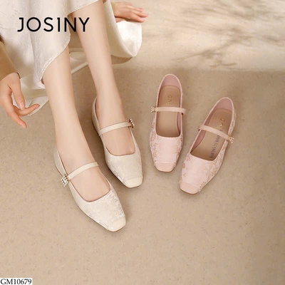 GM10679 GIÀY MARY JANE HỌA TIẾT JOSINY
