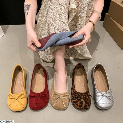 GM10691 GIÀY BÚP BÊ NƠ CHO NỮ