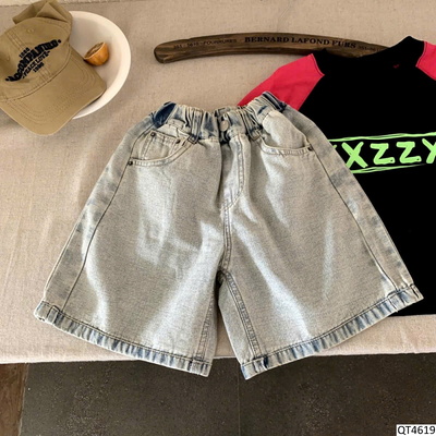 QT4619 QUẦN SHORT JEAN CHO BT