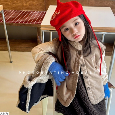 A3476 ÁO GILE LÓT LÔNG ADBABY