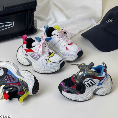 GT3142 GIÀY THỂ THAO CHỮ M CHO BÉ