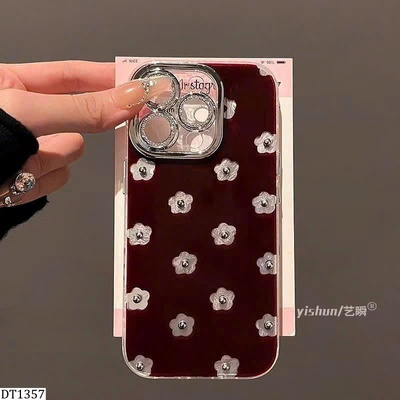 DT1357 ỐP ĐỎ HỌA TIẾT HOA