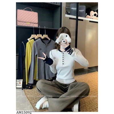 AM15092 ÁO LEN NỮ CÁCH ĐIỆU