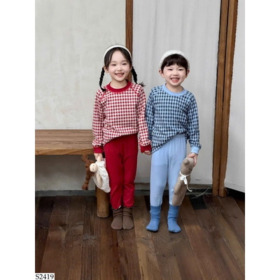 S2419 BỘ THU ĐÔNG MẶC NHÀ CHO BÉ