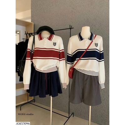 AM15096 ÁO POLO LEN NỮ W.G.W.E