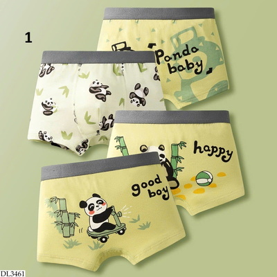 DL3461 SET 4 QUẦN CHIP ĐÙI HOẠT HÌNH BT