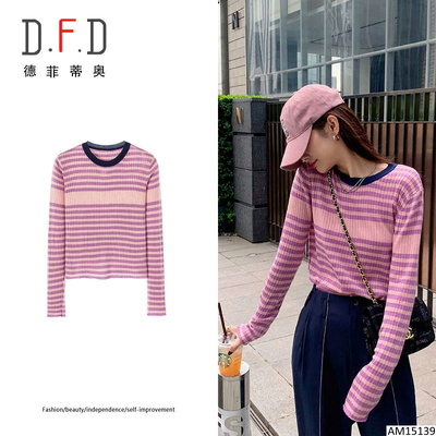 AM15139 ÁO KẺ DFD NỮ
