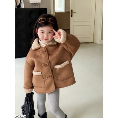 AG8200 ÁO KHOÁC DA LỘN BG