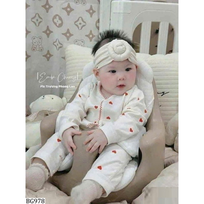 BG978 BODY COTTON MỀM ÊM CHO BÉ