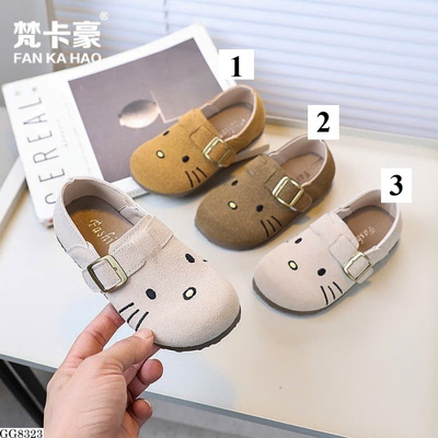 GG8323 GIÀY DA NHỎ ĐẾ MỀM CHO BÉ GÁI