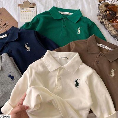 AT9406 ÁO POLO THÊU NGỰA BT MIMIYAN
