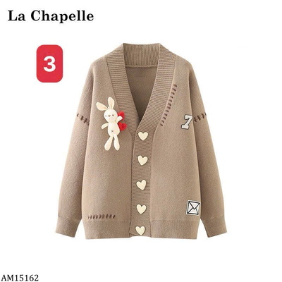 AM15162  ÁO LEN CARDIGAN LA CHAPELLE