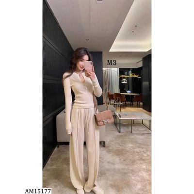 AM15177 ÁO LEN DỆT KIM DÁNG ÔM CHO NỮ