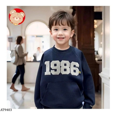 AT9403  BST ÁO NỈ BÉ TRAI SIZE ĐẠI GIÁ MỚI