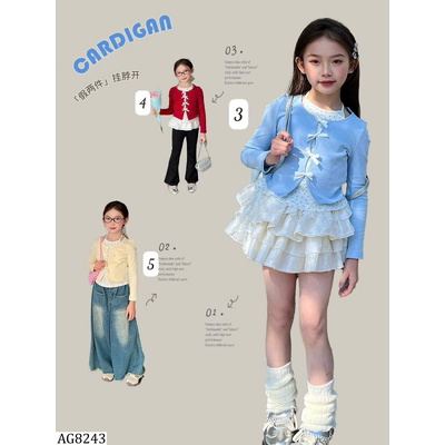 AG8243   ÁO NƠ CÁCH ĐIỆU BG