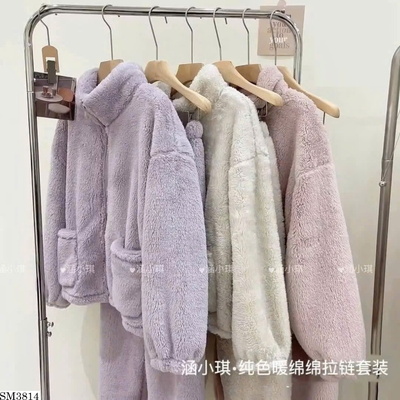 SM3814 BỘ ĐỒ NGỦ LÔNG THU ĐÔNG
