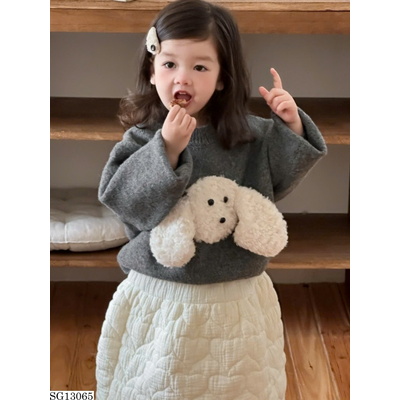 SG13065 SET ÁO LEN VÁY DÀI THU ĐÔNG