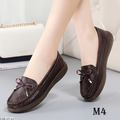 GM10743 GIÀY LƯỜI DA NỮ