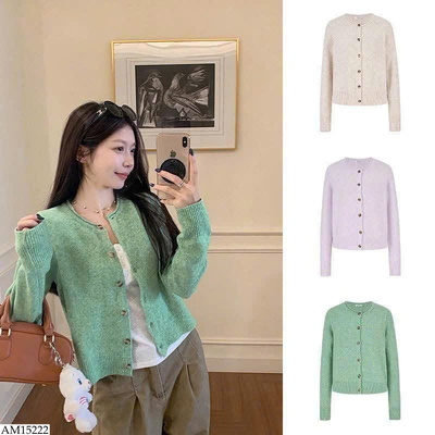 AM15222 ÁO LEN CARDIGAN MOSES QUEEN NỮ