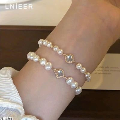 PK11564 VÒNG TAY NGỌC TRAI LNIEER