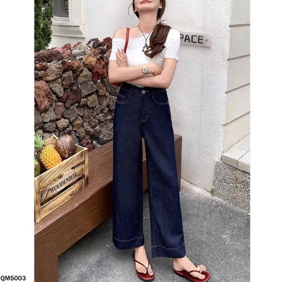 QM5003 QUẦN JEAN SUÔNG TENCEL CHO NỮ