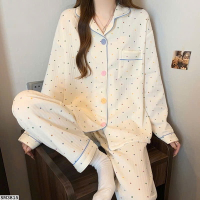 SM3815 BỘ NGỦ PIJAMA CHO NỮ