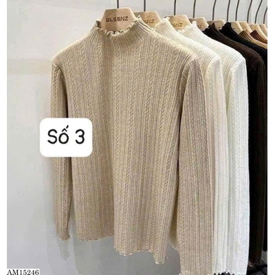 AM15246 ÁO GIỮ NHIỆT LEN GÂN