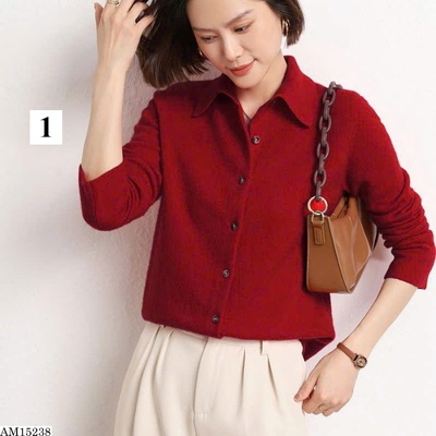 AM15238 ÁO LEN CỔ ĐỨC