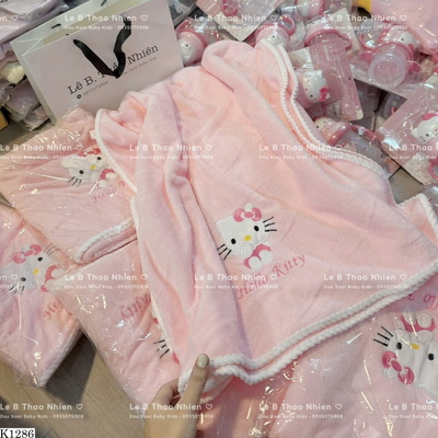 K1286 KHĂN TẮM MÈO KITTY
