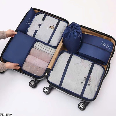 PK11569 BỘ TÚI ĐỰNG ĐỒ XẾP GỌN 7 MÓN 