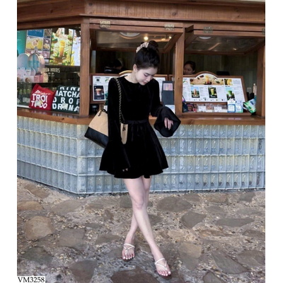 VM3258 VÁY VOAN HỞ LƯNG CHO NỮ