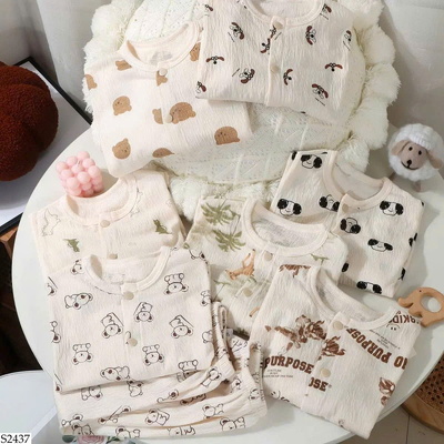 S2437 BST BỘ NGỦ HỌA TIẾT CHO BÉ