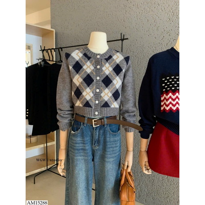 AM15288 ÁO CARDIGAN LEN W.G.W.E