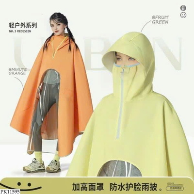PK11595 ÁO MƯA TRÙM