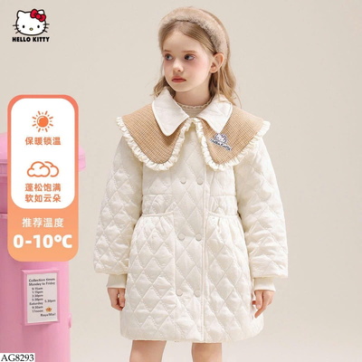 AG8293 ÁO KHOÁCHELLO KITTY CHO BÉ GÁI