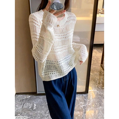 AM15292  ÁO LEN LỖ CHO NỮ