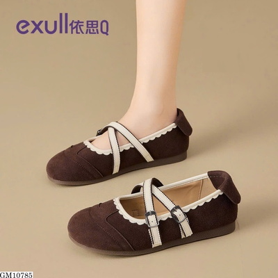 GM10785 GIÀY BÚP BÊ QUAI CHÉO