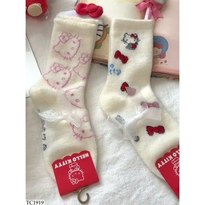 TC1919 SET 4 ĐÔI TẤT KITTY CHO NỮ