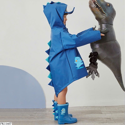 PK11607 ÁO MƯA KHỦNG LONG CHO BÉ