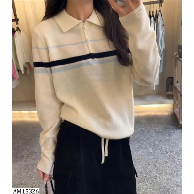 AM15326 ÁO LEN DỆT CỔ POLO W.G.W.E