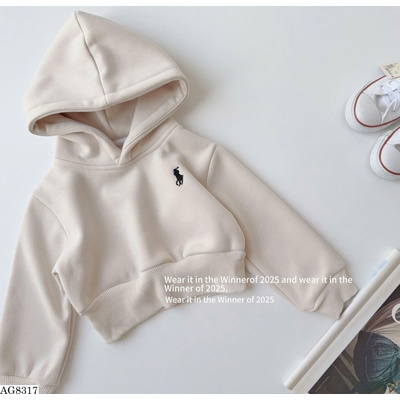 AG8317 ÁO HOODIE BASIC BÉ GÁI