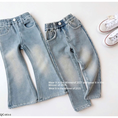 QG4644 QUẦN JEANS XANH NHẠT BÉ GÁI