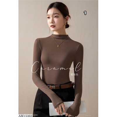 AM15362 ÁO GIỮ NHIỆT CỔ CAO DÁNG ÔM