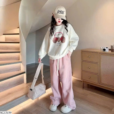 SG13159 BỘ NỈ BÉ GÁI