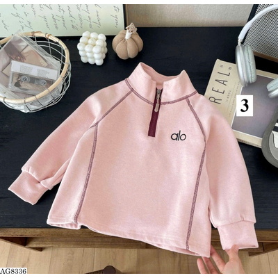 A3541 ÁO NỈ KHÓA KÉO CỔ CHO BÉ