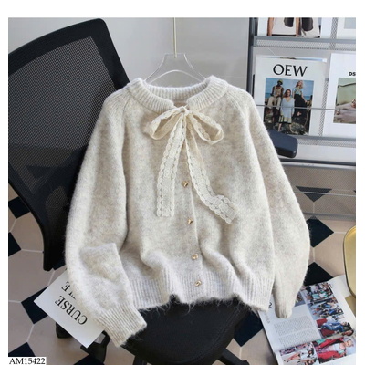 AM15422 ÁO CARDIGAN CÚC TRÁI TIM