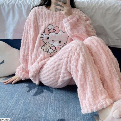 SM3850 BỘ NGỦ LÔNG KITTY NỮ