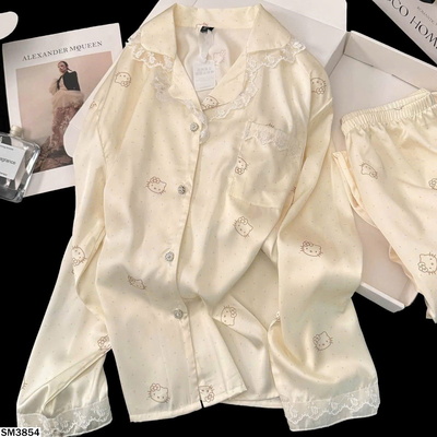 SM3854 BỘ NGỦ PIJAMA KITTY CHO NỮ