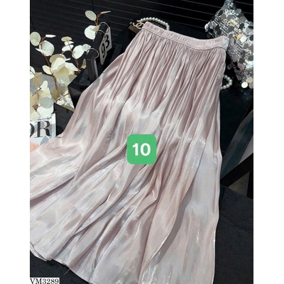 VM3289 CHÂN VÁY XẾP LY DÁNG DÀI VOAN ANNA